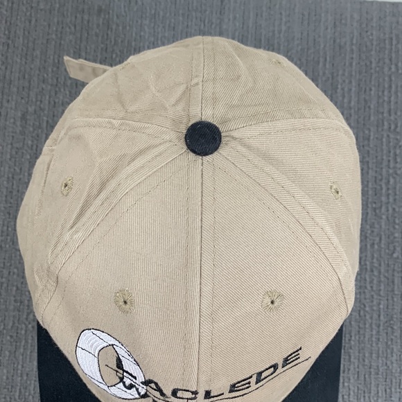 Laclede Wire Baseball Hat Mens Adjustable Beige Black Strapback Cap RCC - Picture 5 of 14